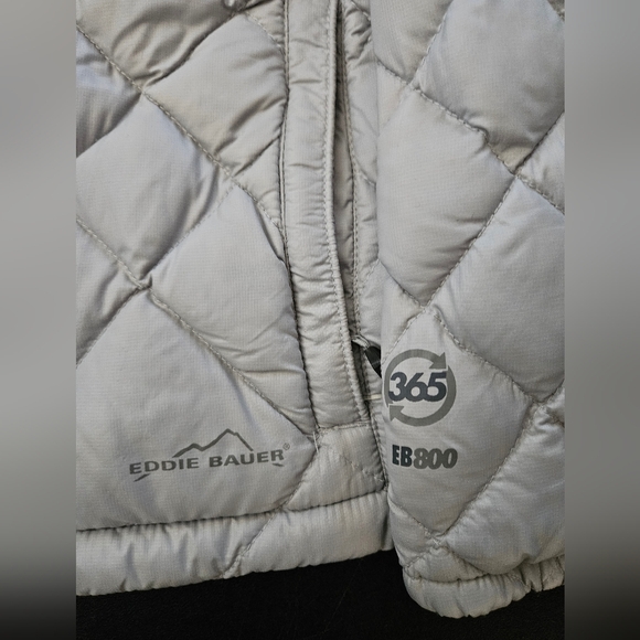NWOT - Eddie Bauer 800 Fill Power Grey Goose Down Puffer - Size XXL - Picture 2 of 11